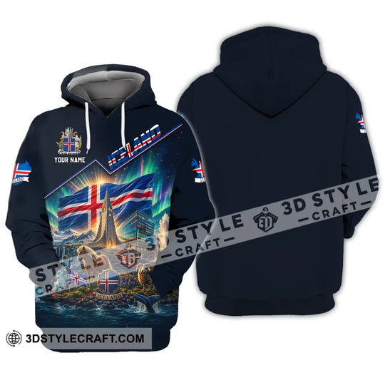 Unisex Shirt - Custom Iceland Shirt style option 3