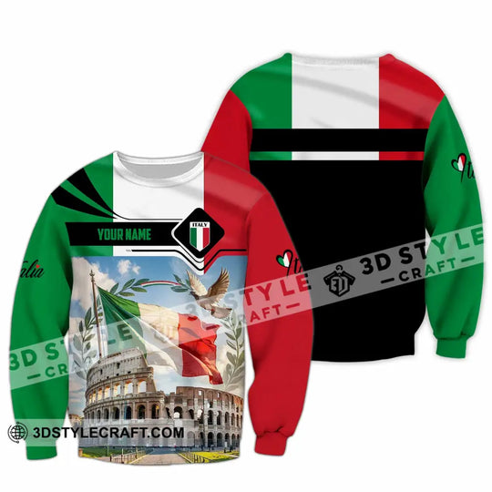 Unisex Shirt - Custom Italy 3D Shirt style option 3