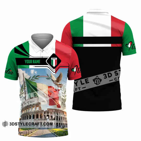 Unisex Shirt - Custom Italy 3D Shirt style option 2