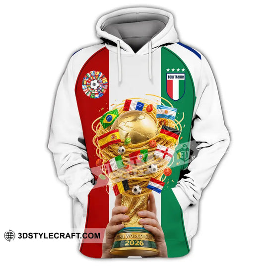 Unisex Shirt - Custom Italy World Cup 2026 Shirt style option 2
