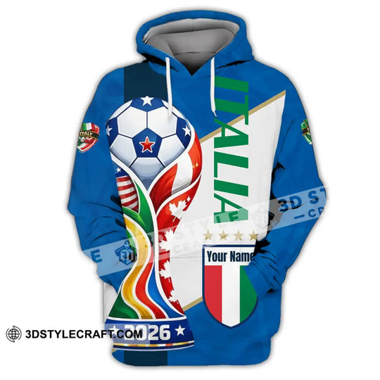 Unisex Shirt - Custom Italy World Cup 2026 Shirt style option 2