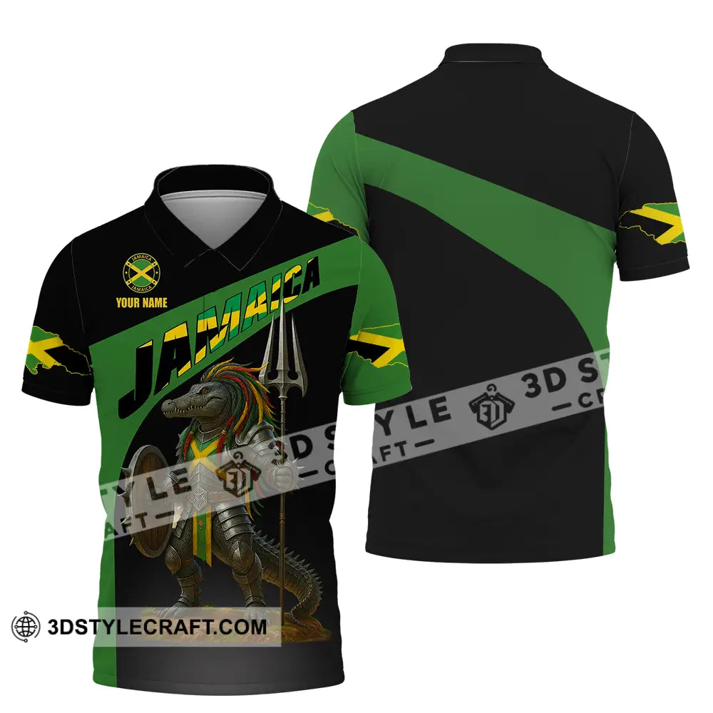 Unisex Shirt - Custom Jamaica Shirt Polo Shirt / S T-shirt
