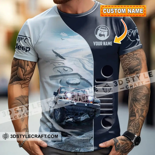 Unisex Shirt - Custom Jeep Car Sport Shirt style option 3