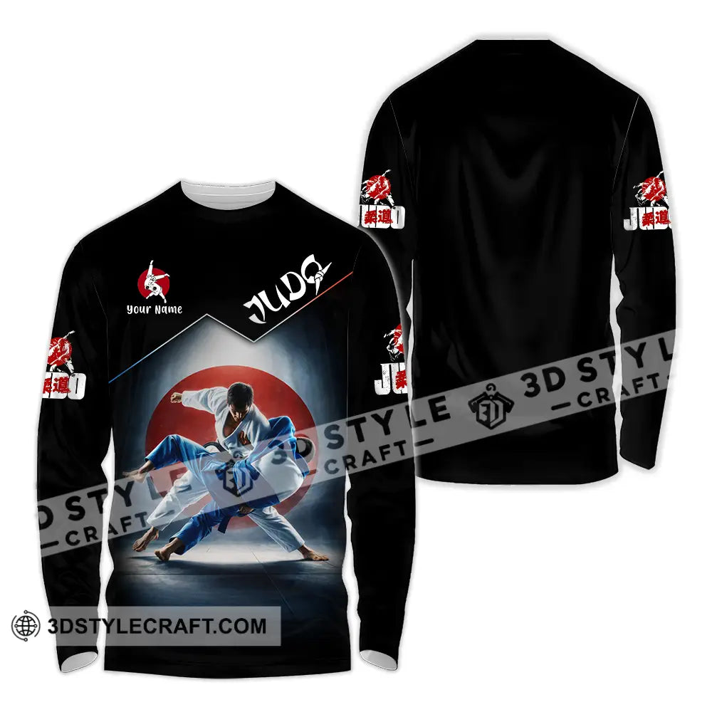 Unisex Shirt - Custom Judo 3D Shirt Long Sleeve Shirt / S T-shirt