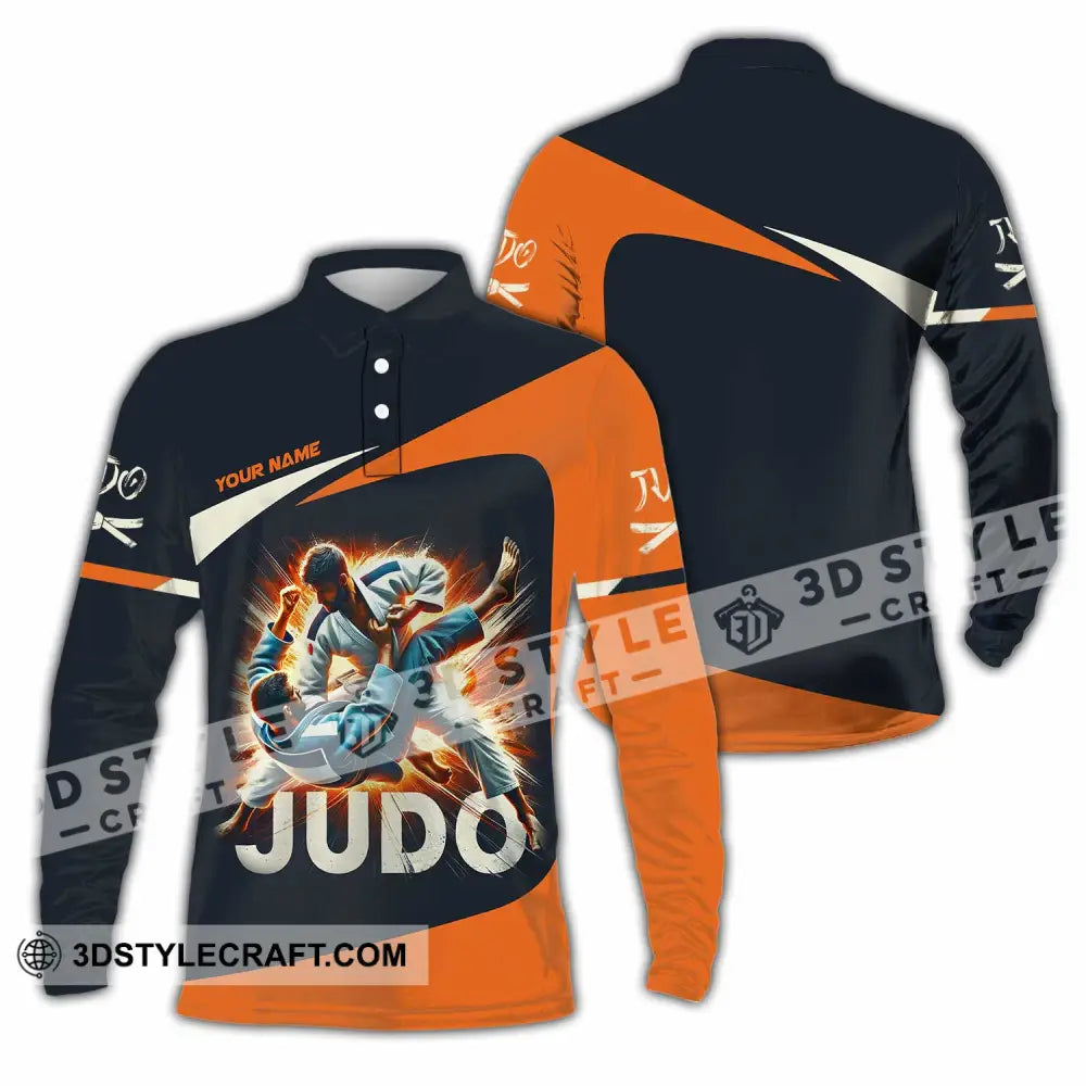 Unisex Shirt - Custom Judo Shirt Long Sleeve Polo / S T-shirt