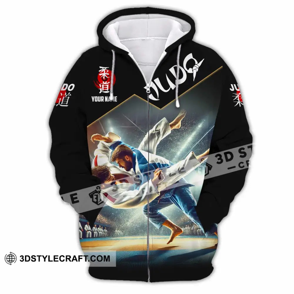 Unisex Shirt - Custom Judo Shirt Zipper Hoodie / S T-shirt