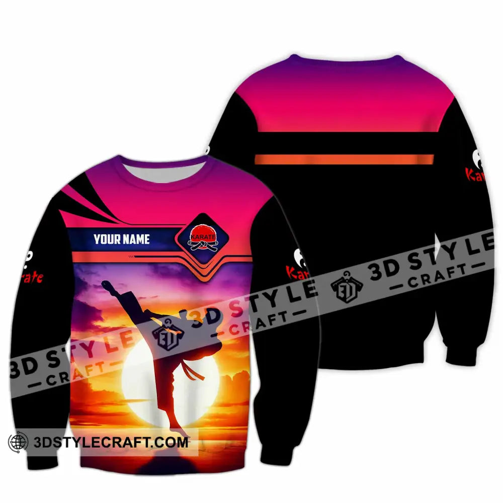 Unisex Shirt - Custom Karate Shirt Long Sleeve / S T-shirt
