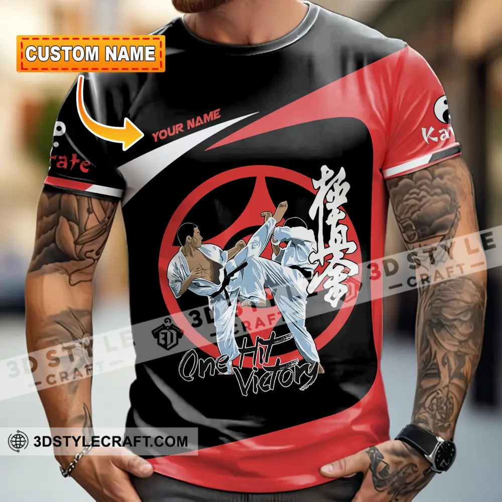 Unisex Shirt - Custom Karate One Hit Victory Shirt T-shirt