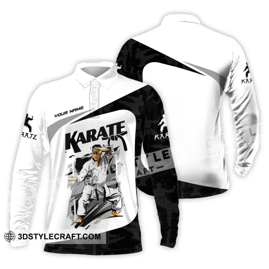 Unisex Shirt - Custom Karate Sport Shirt style option 3