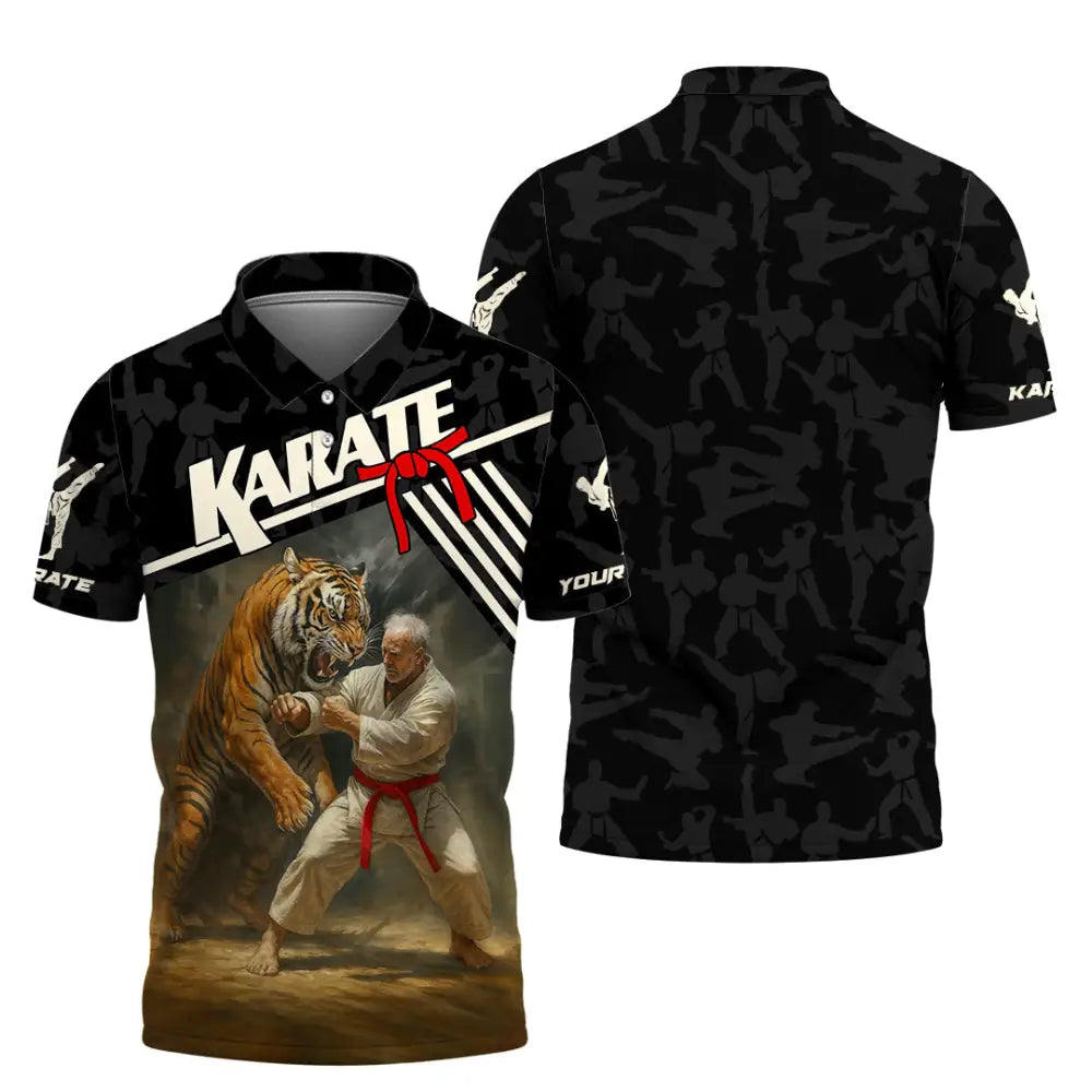 Unisex Shirt - Custom Karate Sport Shirt Polo Shirt / S T-shirt