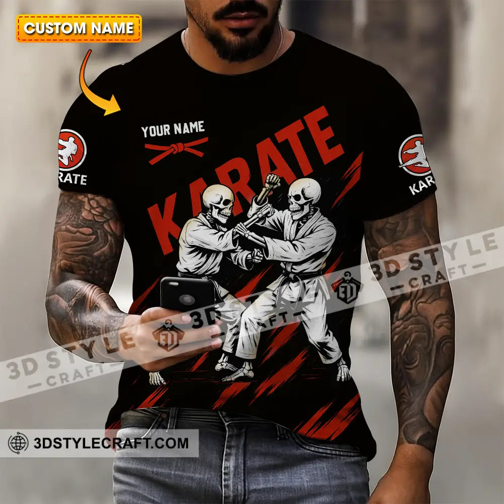 Unisex Shirt - Custom Karate Sport Shirt T-shirt