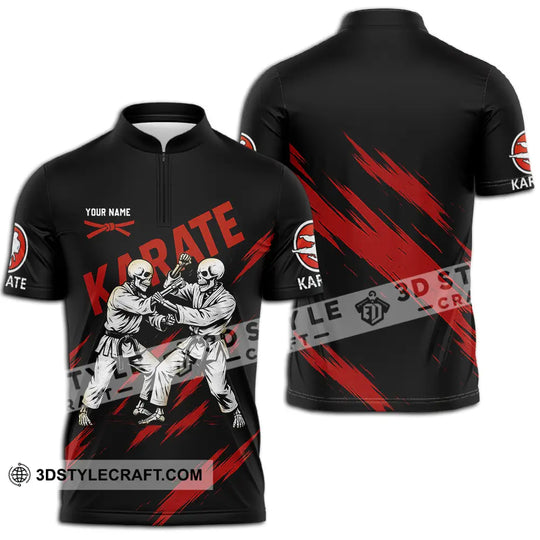 Unisex Shirt - Custom Karate Sport Shirt style option 2