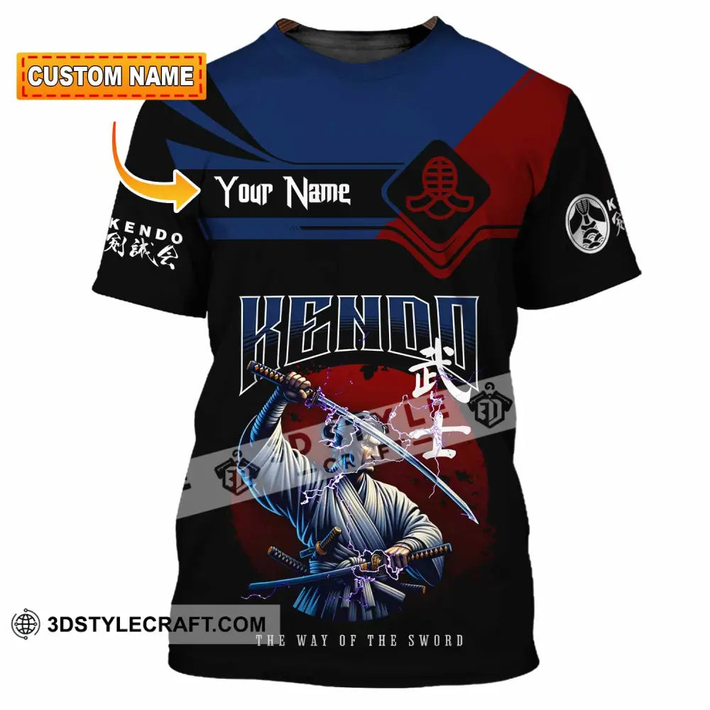 Unisex Shirt Custom Kendo The Way Of The Sword Shirt T shirt