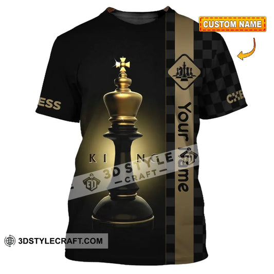 Unisex Shirt - Custom King Of Chess Shirt T-shirt
