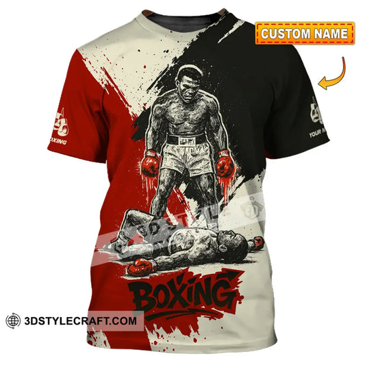 Unisex Shirt - Custom Knock Out Boxing Sport Shirt T-shirt