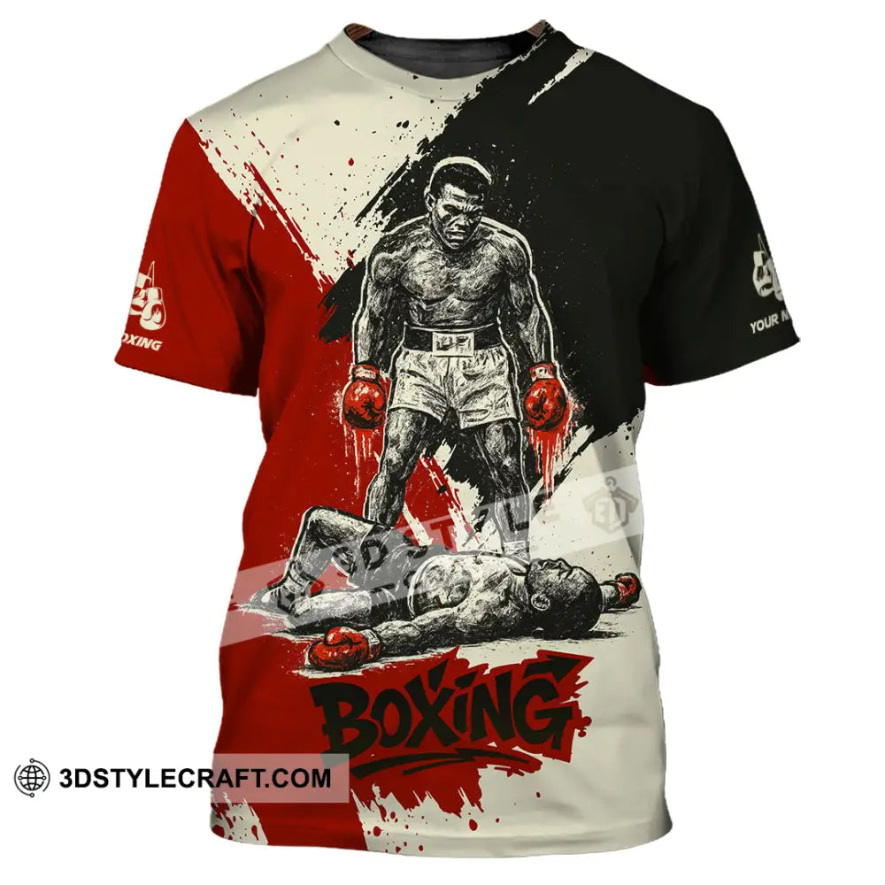 Unisex Shirt - Custom Knock Out Boxing Sport Shirt T-Shirt / S T-shirt