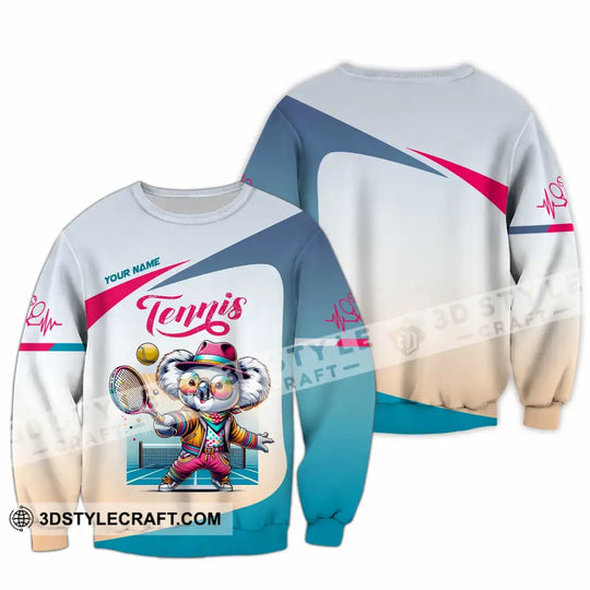 Unisex Shirt - Custom Koala Tennis Sport Shirt style option 3