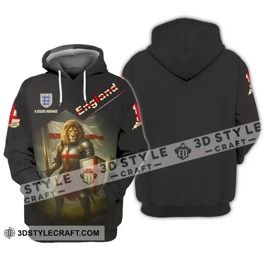 Unisex Shirt - Custom Lion Warrior England Shirt style option 3