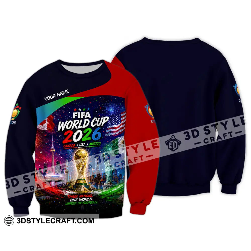 Unisex Shirt - Custom World Cup 2026 Shirt - Long Sleeve / S - T-shirt