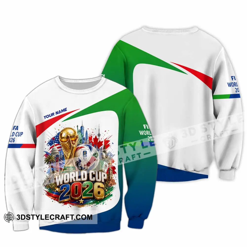 Unisex Shirt - Custom World Cup 2026 Shirt - Long Sleeve / S - T-shirt