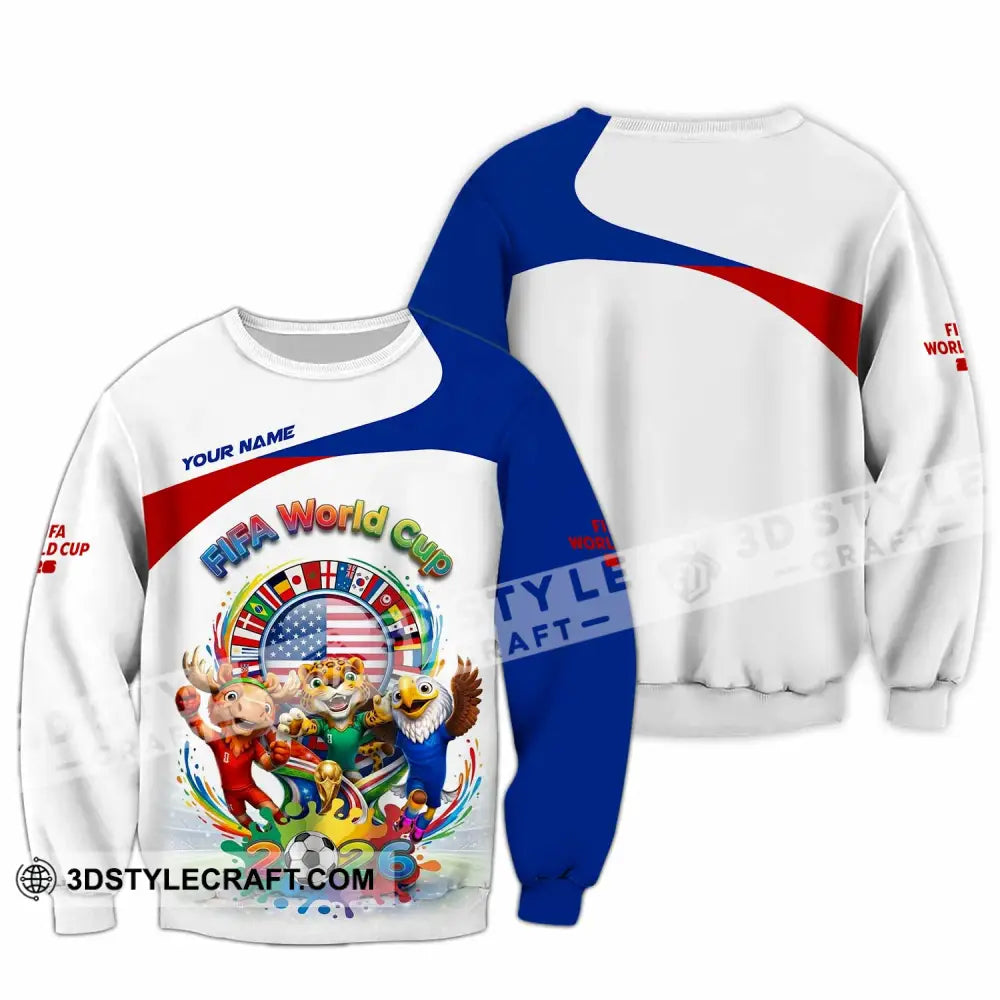 Unisex Shirt - Custom Fifa World Cup 2026 Shirt - Long Sleeve / S - T-shirt