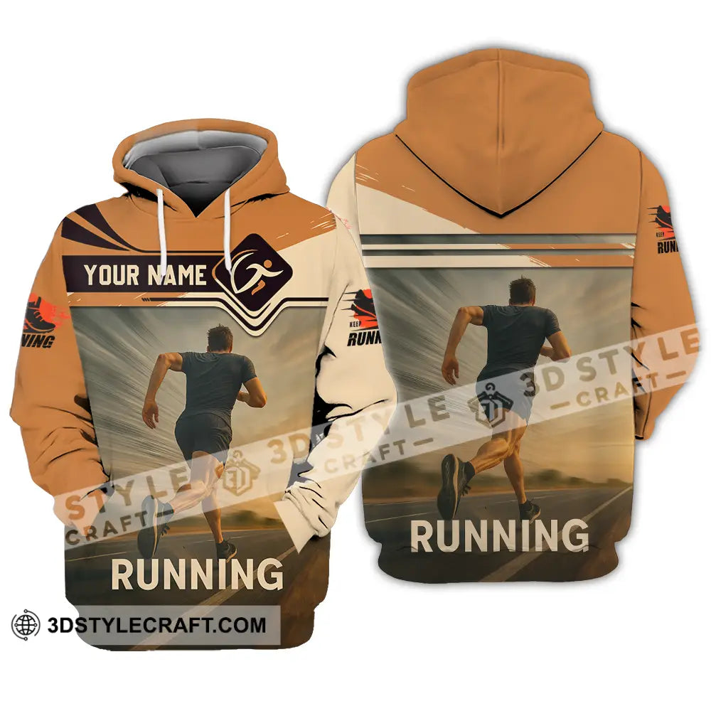 Unisex Shirt - Custom Love Running Shirt Hoodie / S T-shirt