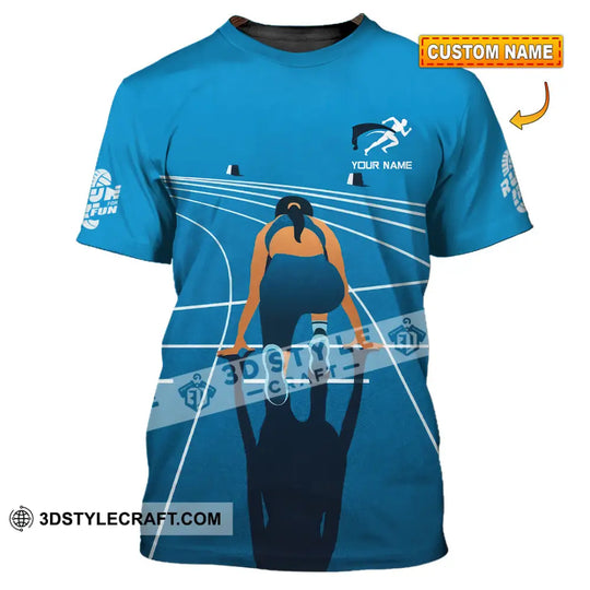 Unisex Shirt - Custom Love Running Sport Shirt style option 1