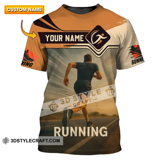 Unisex Shirt - Custom Love Running Shirt T-shirt