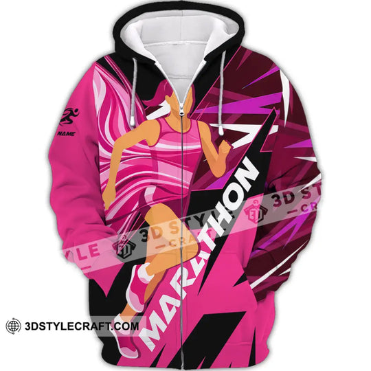 Unisex Shirt - Custom Marathon 3D Shirt style option 2