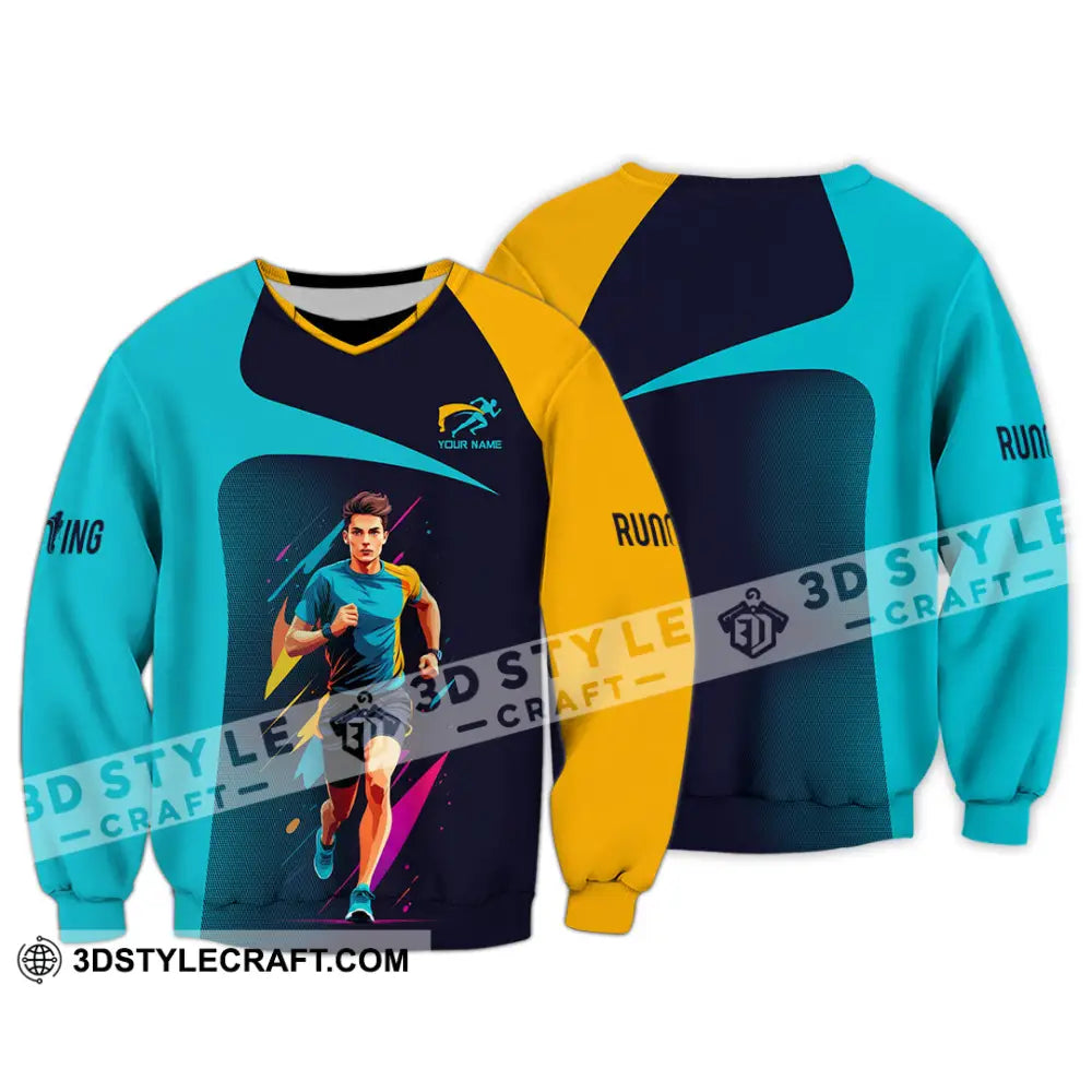 Unisex Shirt - Custom Marathon Running Lover Sport Shirt Long Sleeve / S T-shirt