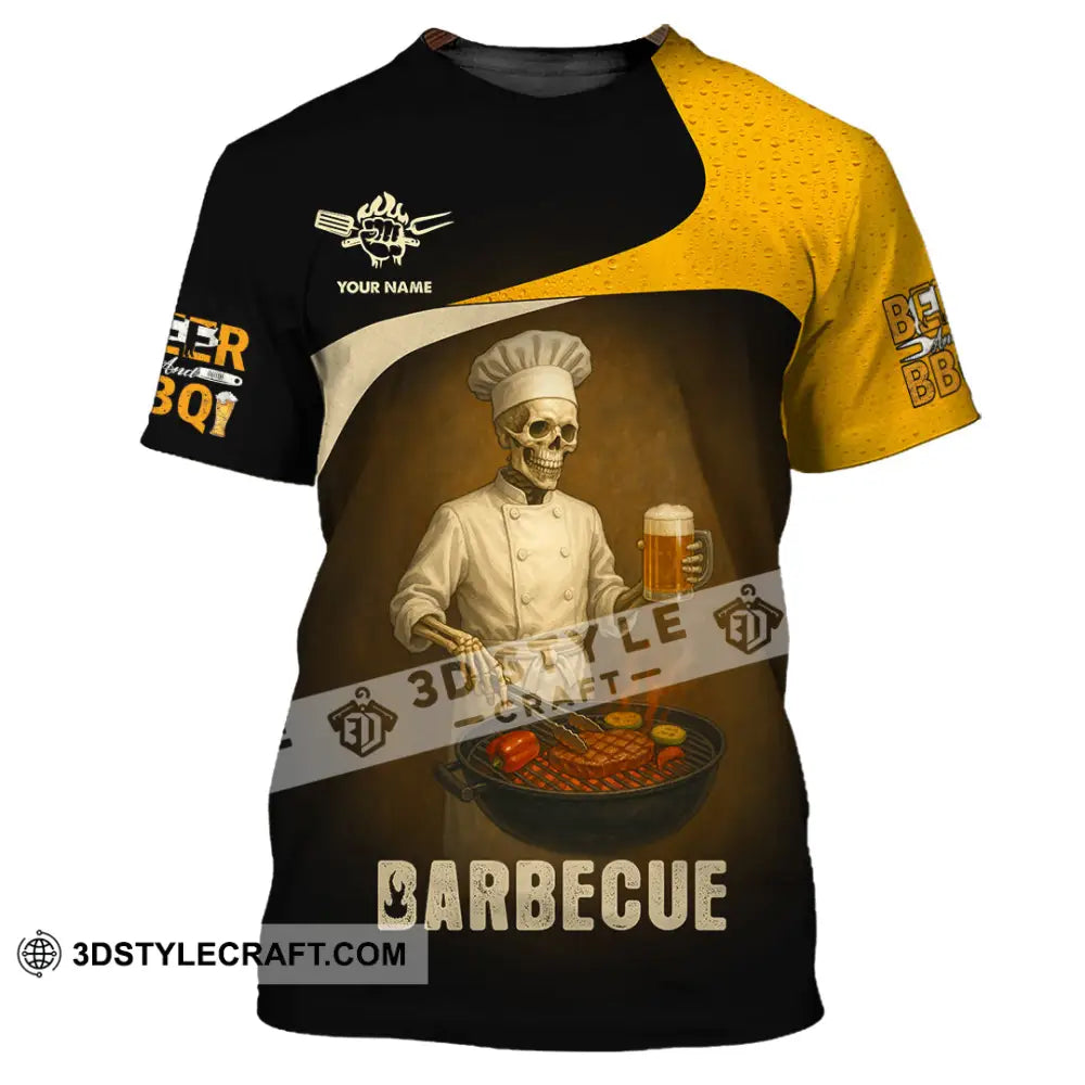 Unisex Shirt - Custom Master Chef Barbecue Shirt T-Shirt / S T-shirt