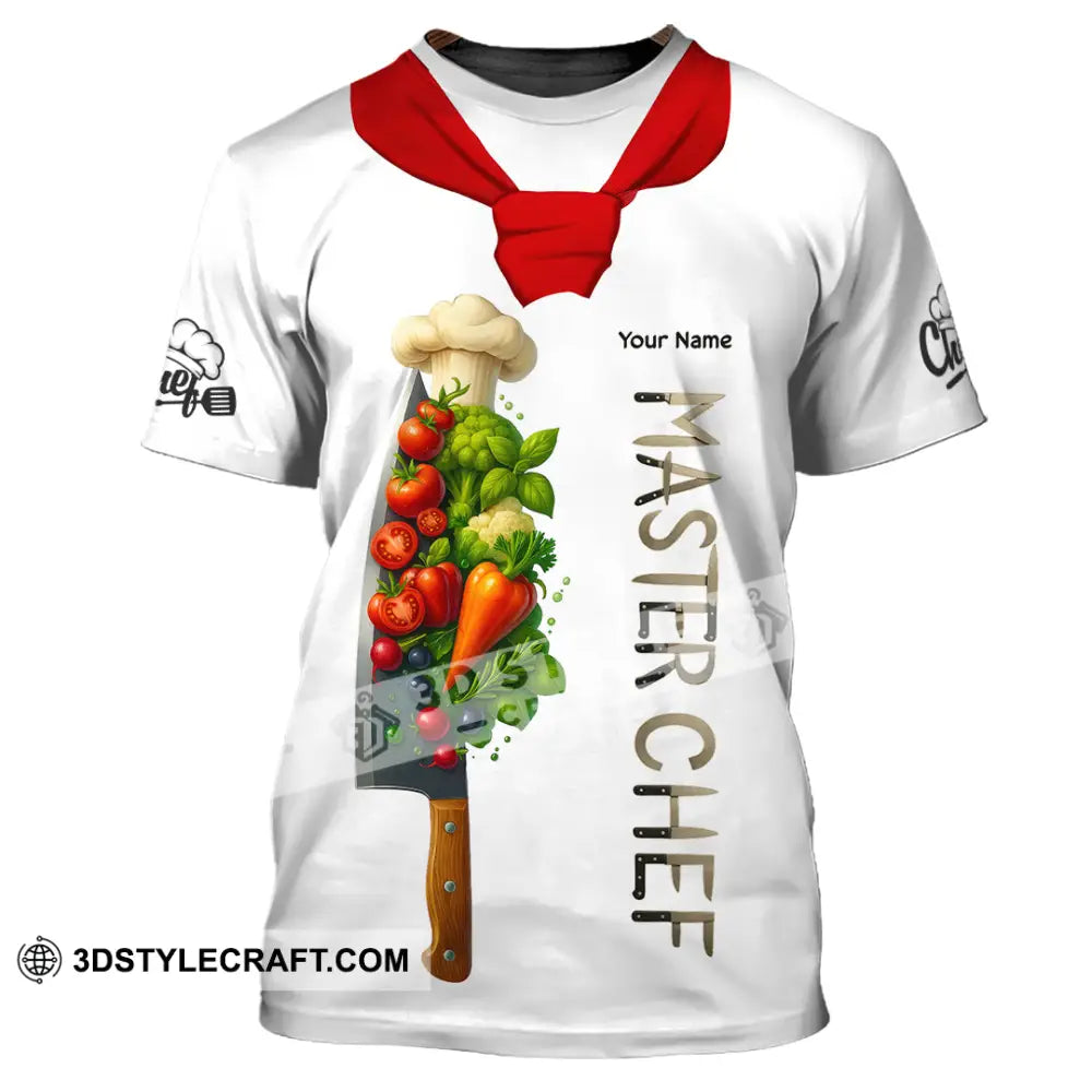 Unisex Shirt - Custom Master Chef Shirt T-Shirt / S T-shirt