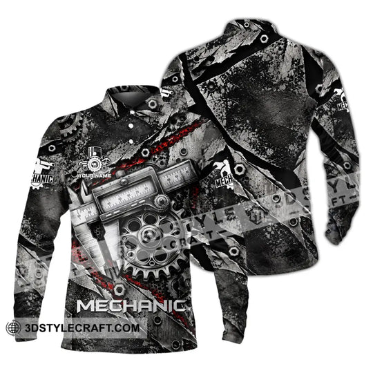 Unisex Shirt - Custom Mechanic Shirt style option 4