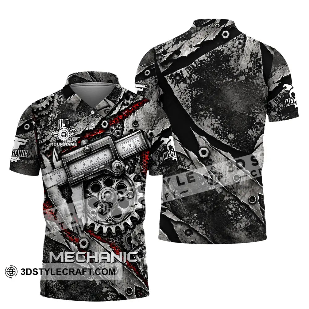 Unisex Shirt - Custom Mechanic Shirt - Polo Shirt / S - T-shirt