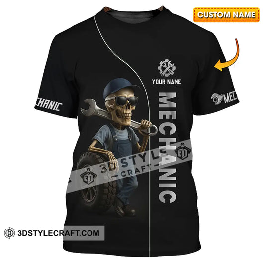 Unisex Shirt Custom Mechanic Shirt T shirt