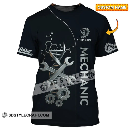 Unisex Shirt Custom Mechanic Shirt T shirt