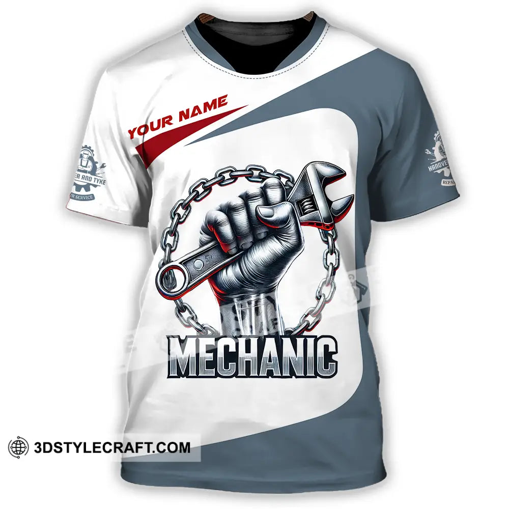 Unisex Shirt - Custom Mechanic Shirt T-Shirt / S T-shirt