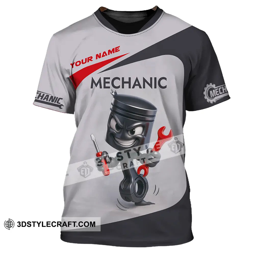 Unisex Shirt Custom Mechanic Shirt T Shirt / S T shirt