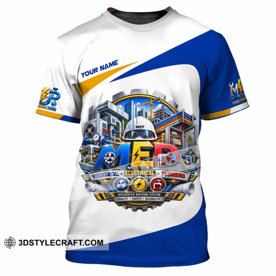 Unisex Shirt - Custom Mechanical Electrical Plumbing Shirt style option 4