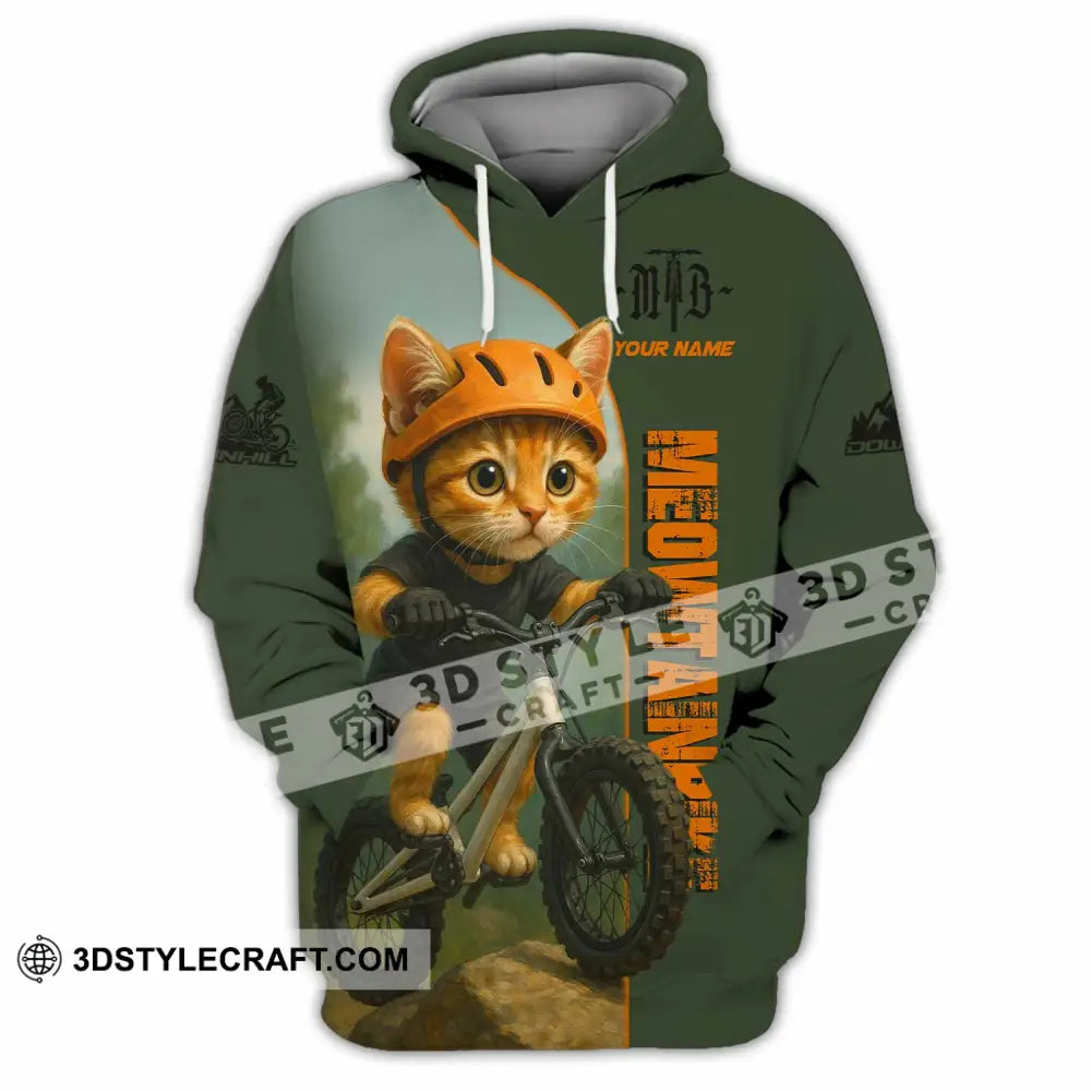 Unisex Shirt - Custom Meowtain Bike Shirt Hoodie / S T-shirt