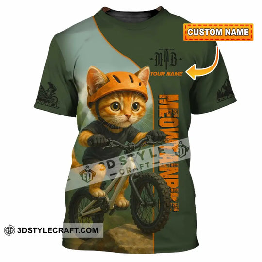 Unisex Shirt - Custom Meowtain Bike Shirt style option 1