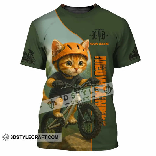 Unisex Shirt - Custom Meowtain Bike Shirt style option 2