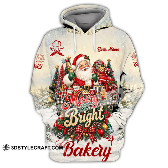 Unisex Shirt - Custom Merry Bright Bakery Shirt style option 2