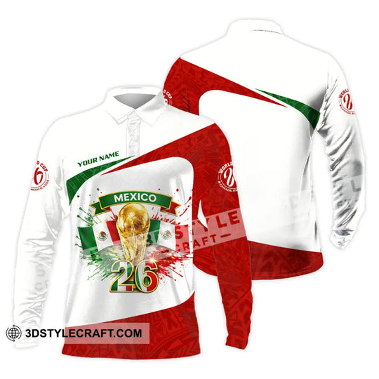 Unisex Shirt - Custom Mexico 3D Shirt style option 4