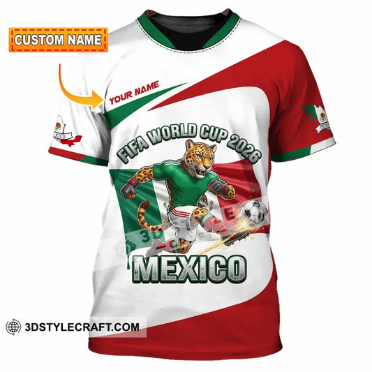 Unisex Shirt - Custom Mexico Fifa World Cup 2026 3D Shirt T-shirt
