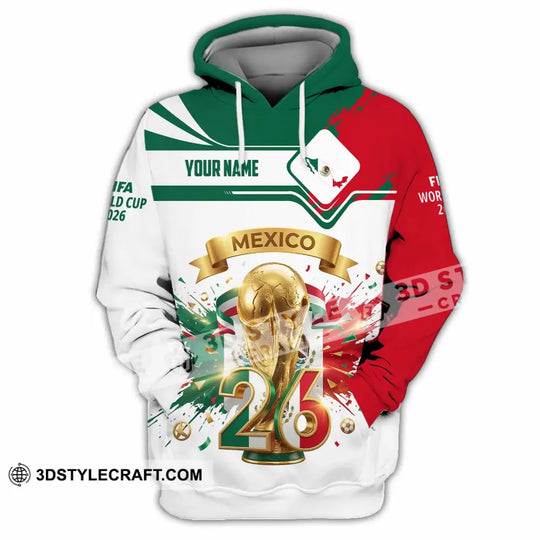 Unisex Shirt - Custom Mexico FIFA World Cup 2026 3D Shirt style option 2