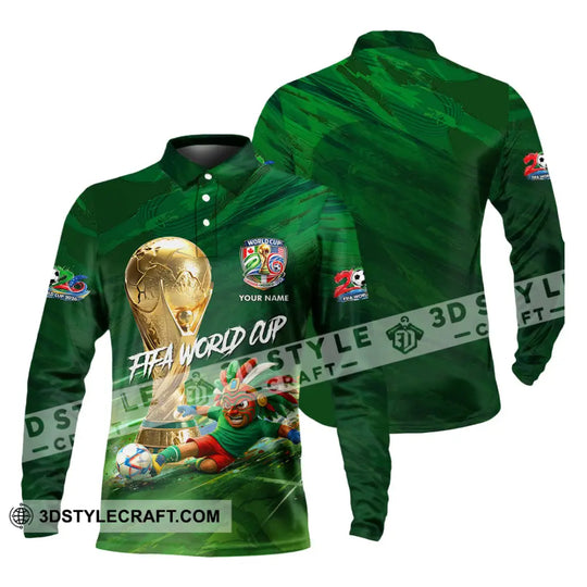 Unisex Shirt - Custom Mexico FIFA World Cup 2026 3D Shirt style option 4