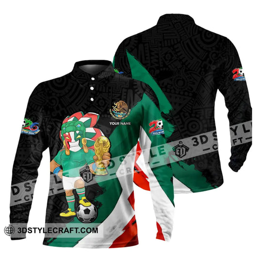 Unisex Shirt - Custom Mexico FIFA World Cup 2026 3D Shirt style option 4
