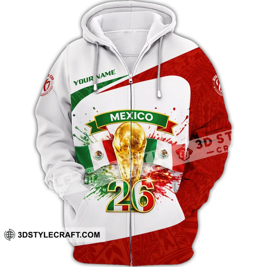 Unisex Shirt - Custom Mexico Fifa World Cup 2026 3D Shirt style option 3