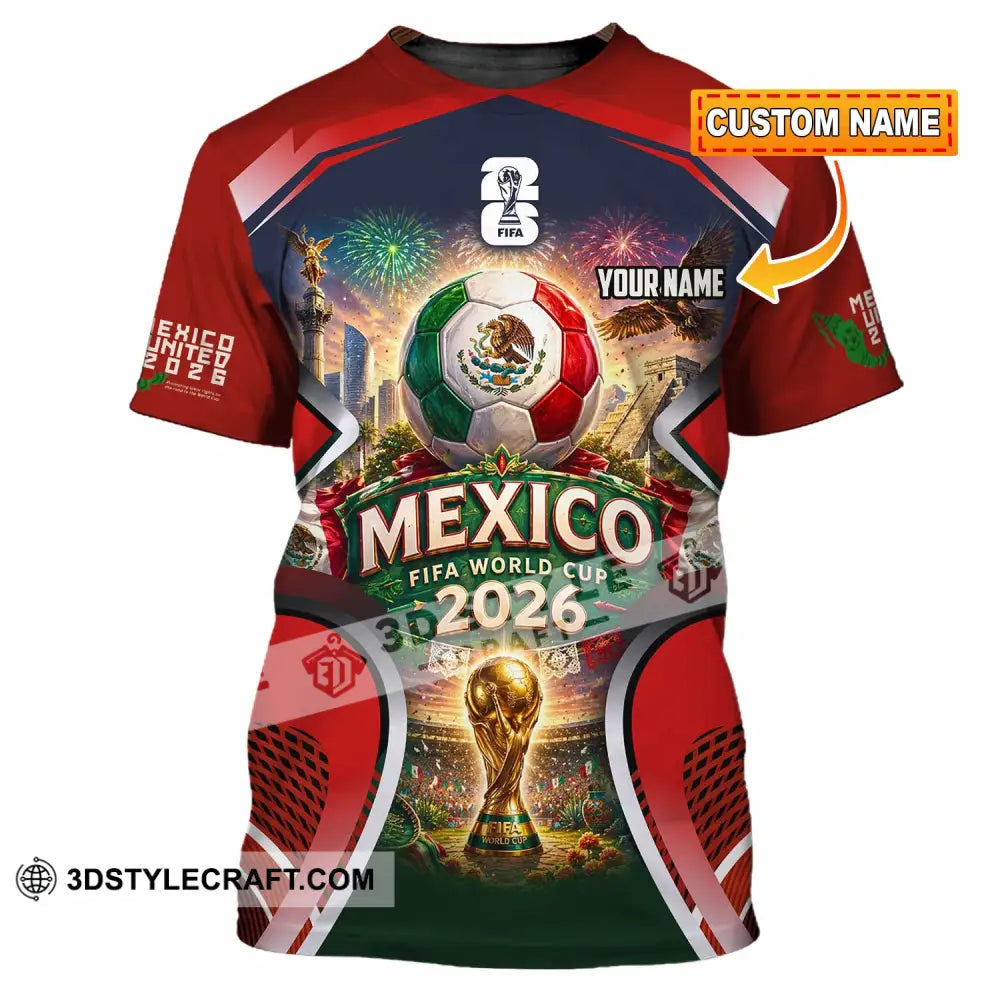 Unisex Shirt - Custom Mexico World Cup 2026 Shirt - T-shirt